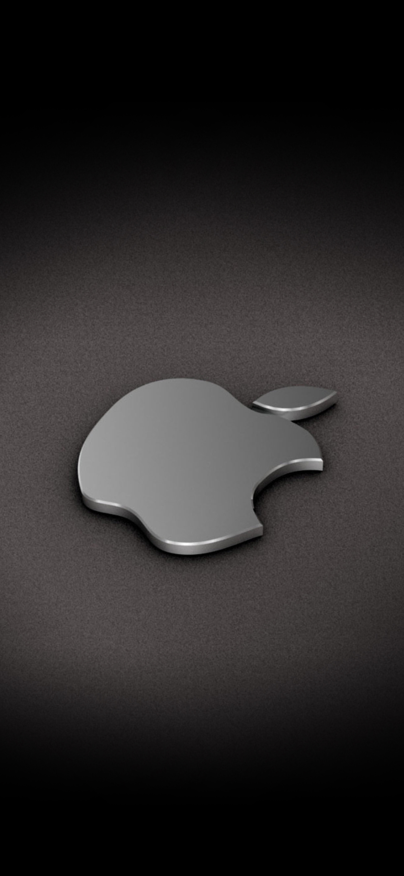 Iphone ノッチが目立たない壁紙 Apple ロゴ Free Apple Papers